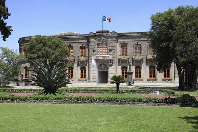 El Castillo de Chapultepec (Chapultepec Castle), Chapultepec Park, Chapultepec, Mexico City, Mexico, North America Copyright: WendyxConnett 807-1153