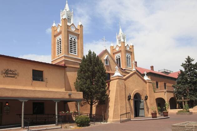 San Felipe de Neri Church, Old Town, Albuquerque, New Mexico, United States of America, North America Copyright: WendyxConnett 807-1679
