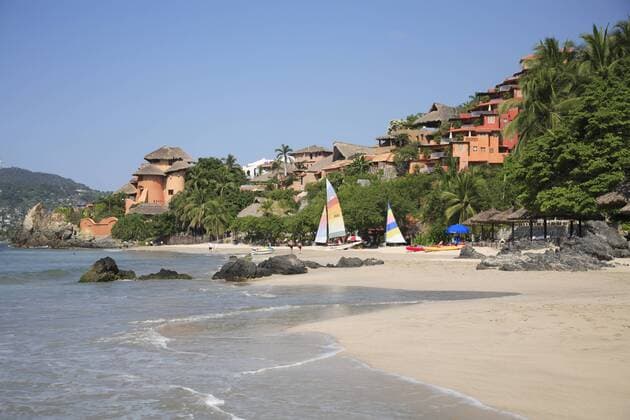Playa La Ropa, Zihuatanejo, Guerrero state, Mexico, North America Copyright: WendyxConnett 807-37