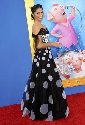 Camila Alves SING FILM PREMIERE Los Angeles Patrick Rideaux PicturePerfect