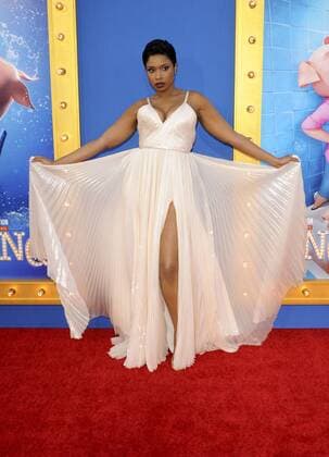 Jennifer Hudson SING FILM PREMIERE Los Angeles Patrick Rideaux PicturePerfect