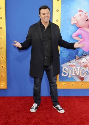Seth MacFarlane SING FILM PREMIERE Los Angeles Patrick Rideaux PicturePerfect