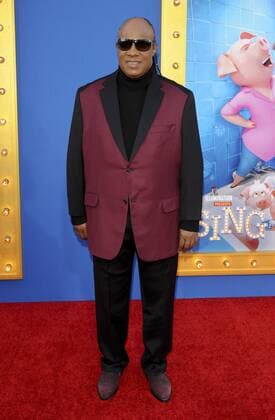 Stevie Wonder SING FILM PREMIERE Los Angeles Patrick Rideaux PicturePerfect
