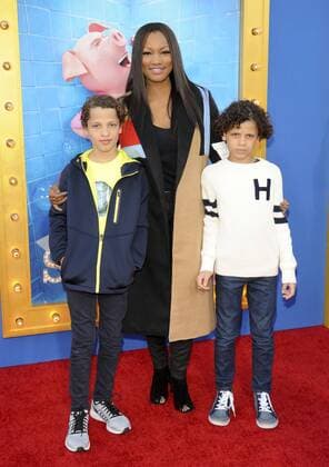 Garcelle Beauvais with sons Jaid & Jax SING FILM PREMIERE Los Angeles Patrick Rideaux PicturePerfect