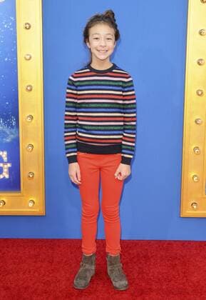 Aubrey Anderson-Emmons SING FILM PREMIERE Los Angeles Patrick Rideaux PicturePerfect