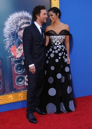 December 3, 2016 - Los Angeles, CA, United States - 03 December 2016 - Beverly Hills, California. Matthew McConaughey, Camila Alves. Premiere Of Universal Pictures Sing held at Microsoft Theater. Photo Credit: AdMedia Los Angeles United States - ZUMAa123 20161203_zaa_a123_011