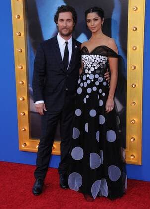 December 3, 2016 - Los Angeles, CA, United States - 03 December 2016 - Beverly Hills, California. Matthew McConaughey, Camila Alves. Premiere Of Universal Pictures Sing held at Microsoft Theater. Photo Credit: AdMedia Los Angeles United States - ZUMAa123 20161203_zaa_a123_013