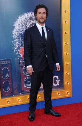 December 3, 2016 - Los Angeles, CA, United States - 03 December 2016 - Beverly Hills, California. Matthew McConaughey. Premiere Of Universal Pictures Sing held at Microsoft Theater. Photo Credit: AdMedia Los Angeles United States - ZUMAa123 20161203_zaa_a123_043