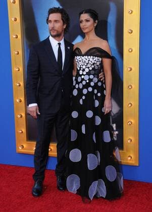 December 3, 2016 - Los Angeles, CA, United States - 03 December 2016 - Beverly Hills, California. Matthew McConaughey, Camila Alves. Premiere Of Universal Pictures Sing held at Microsoft Theater. Photo Credit: AdMedia Los Angeles United States - ZUMAa123 20161203_zaa_a123_051