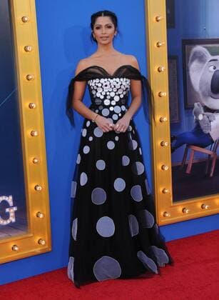 December 3, 2016 - Los Angeles, CA, United States - 03 December 2016 - Beverly Hills, California. Camila Alves. Premiere Of Universal Pictures Sing held at Microsoft Theater. Photo Credit: AdMedia Los Angeles United States - ZUMAa123 20161203_zaa_a123_058