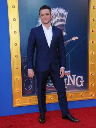 December 3, 2016 - Los Angeles, CA, United States - 03 December 2016 - Beverly Hills, California. Taron Egerton. Premiere Of Universal Pictures Sing held at Microsoft Theater. Photo Credit: AdMedia Los Angeles United States - ZUMAa123 20161203_zaa_a123_075