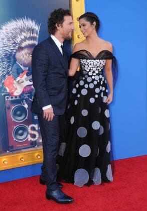 December 3, 2016 - Los Angeles, CA, United States - 03 December 2016 - Beverly Hills, California. Matthew McConaughey, Camila Alves. Premiere Of Universal Pictures Sing held at Microsoft Theater. Photo Credit: AdMedia Los Angeles United States - ZUMAa123 20161203_zaa_a123_016