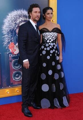 December 3, 2016 - Los Angeles, CA, United States - 03 December 2016 - Beverly Hills, California. Matthew McConaughey, Camila Alves. Premiere Of Universal Pictures Sing held at Microsoft Theater. Photo Credit: AdMedia Los Angeles United States - ZUMAa123 20161203_zaa_a123_030