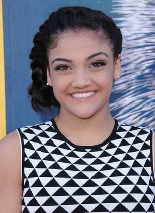 December 3, 2016 - Los Angeles, CA, United States - 03 December 2016 - Beverly Hills, California. Laurie Hernandez. Premiere Of Universal Pictures Sing held at Microsoft Theater. Photo Credit: AdMedia Los Angeles United States - ZUMAa123 20161203_zaa_a123_107