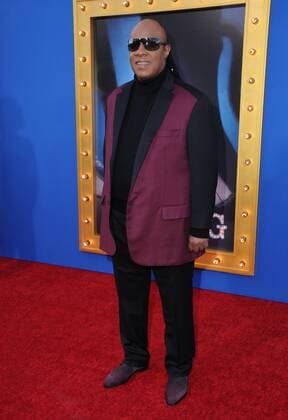 December 3, 2016 - Los Angeles, CA, United States - 03 December 2016 - Beverly Hills, California. Stevie Wonder. Premiere Of Universal Pictures Sing held at Microsoft Theater. Photo Credit: AdMedia Los Angeles United States - ZUMAa123 20161203_zaa_a123_095