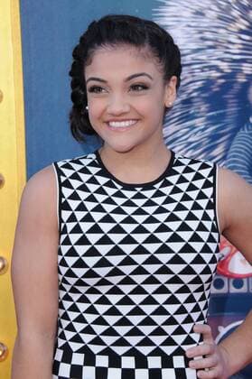 December 3, 2016 - Los Angeles, CA, United States - 03 December 2016 - Beverly Hills, California. Laurie Hernandez. Premiere Of Universal Pictures Sing held at Microsoft Theater. Photo Credit: AdMedia Los Angeles United States - ZUMAa123 20161203_zaa_a123_108