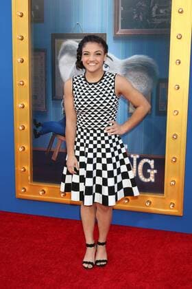 LOS ANGELES - DEC 3: Laurie Hernandez at the Sing Premiere at Microsoft Theater on December 3, 2016 in Los Angeles, CA  Copyright: xKathyxHutchinsx xIPAx