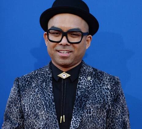 Music supervisor Jojo Villanueva attends the animated motion picture comedy Sing at the Microsoft Theater in Los Angeles on December 3, 2016. Storyline: A koala named Buster Moon has one final chance to restore his theater to its former glory by producing the world s greatest singing competition.  LAP2016120328 JIMxRUYMEN