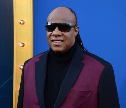 Stevie Wonder attends the premiere of the animated motion picture comedy Sing at the Microsoft Theater in Los Angeles on December 3, 2016. Storyline: A koala named Buster Moon has one final chance to restore his theater to its former glory by producing the world s greatest singing competition.  LAP2016120352 JIMxRUYMEN
