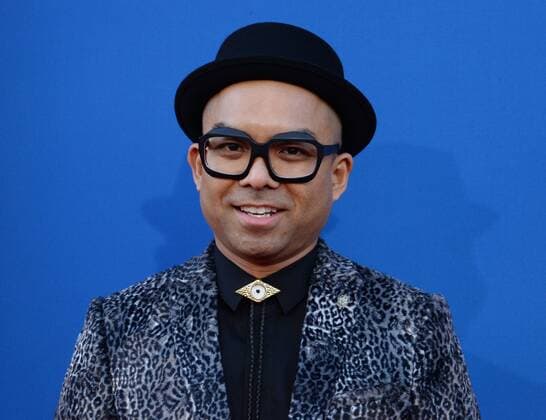 Music supervisor Jojo Villanueva attends the animated motion picture comedy Sing at the Microsoft Theater in Los Angeles on December 3, 2016. Storyline: A koala named Buster Moon has one final chance to restore his theater to its former glory by producing the world s greatest singing competition.  LAP2016120327 JIMxRUYMEN