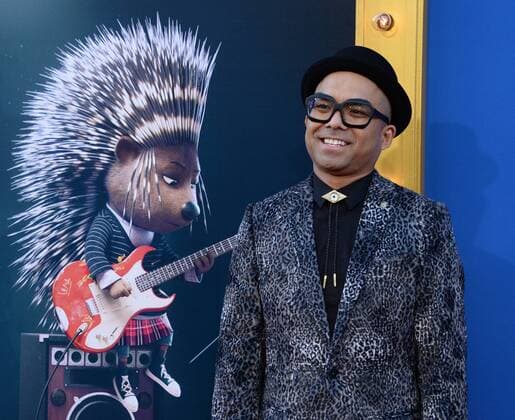 Music supervisor Jojo Villanueva attends the animated motion picture comedy Sing at the Microsoft Theater in Los Angeles on December 3, 2016. Storyline: A koala named Buster Moon has one final chance to restore his theater to its former glory by producing the world s greatest singing competition.  LAP2016120330 JIMxRUYMEN