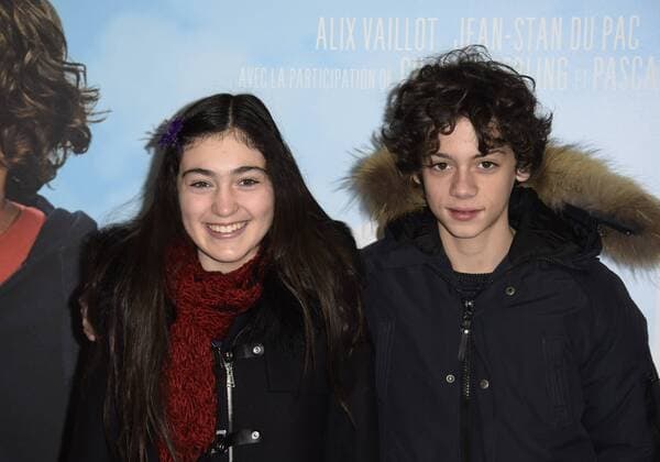 Alix Vaillot - Jean Stan Du Pac CELEBRITES : Filmpremiere - Le coeur en braille - - Paris - 04 12 2016 FedericoPestellini 