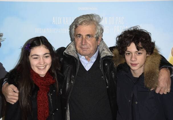 Alix Vaillot - Michel Boujenah - Jean Stan Du Pac CELEBRITES : Filmpremiere - Le coeur en braille - - Paris - 04 12 2016 FedericoPestellini 