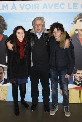 Alix Vaillot - Michel Boujenah - Jean Stan Du Pac CELEBRITES : Filmpremiere - Le coeur en braille - - Paris - 04 12 2016 FedericoPestellini 