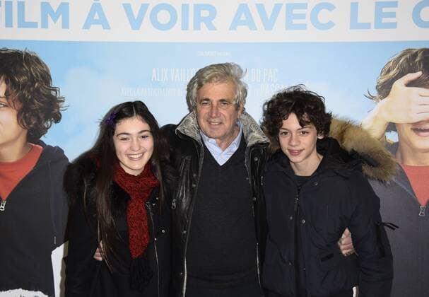 Alix Vaillot - Michel Boujenah - Jean Stan Du Pac CELEBRITES : Filmpremiere - Le coeur en braille - - Paris - 04 12 2016 FedericoPestellini 