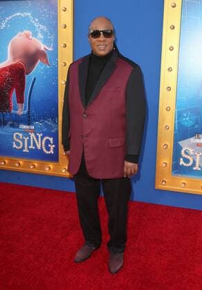 December 3, 2016 - Los Angeles, CA, United States - 03 December 2016 - Los Angeles, California - Stevie Wonder. Universal Pictures Sing Los Angeles Premiere held at Microsoft Theater. Photo Credit: AdMedia Los Angeles United States - ZUMAa123 20161203_zaa_a123_262