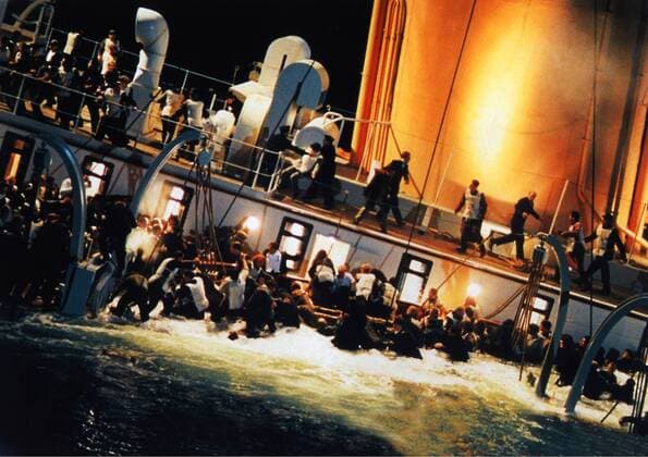 Titanic, (TITANIC) USA 1997, Regie: James Cameron, Stichwort: Schiff, Untergang, Katastrophe, Sinken UnitedArchives00015756