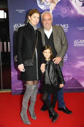 Hans-Reiner Schröder mit Ehefrau und Tochter Premiere Die Vampir Schwestern 3 Mathäser Filmpalast Kino, Film, Fernsehen München 04. Dezember 2016