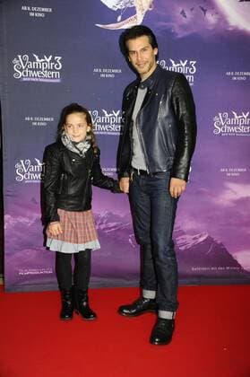 Florian Odendahl mit Patenkind Premiere Die Vampir Schwestern 3 Mathäser Filmpalast Kino, Film, Fernsehen München 04. Dezember 2016