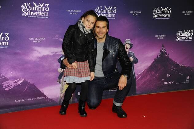 Florian Odendahl mit Patenkind Premiere Die Vampir Schwestern 3 Mathäser Filmpalast Kino, Film, Fernsehen München 04. Dezember 2016