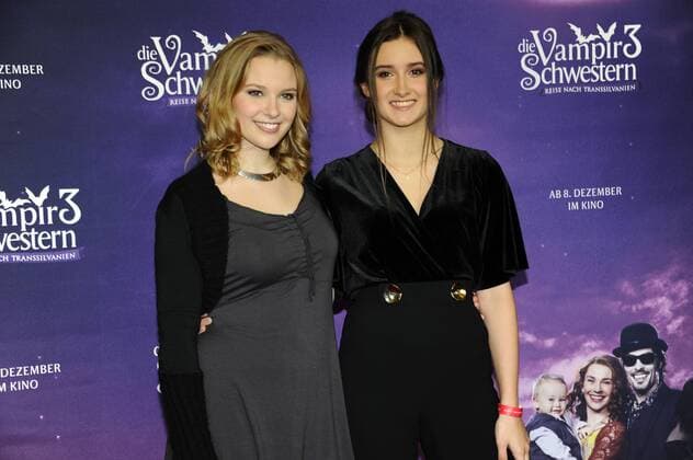 Marta Martin und Laura Roge Premiere Die Vampir Schwestern 3 Mathäser Filmpalast Kino, Film, Fernsehen München 04. Dezember 2016