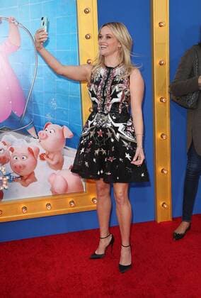 December 3, 2016 - Los Angeles, CA, United States - 03 December 2016 - Los Angeles, California - Reese Witherspoon. Universal Pictures Sing Los Angeles Premiere held at Microsoft Theater. Photo Credit: AdMedia Los Angeles United States - ZUMAa123 20161203_zaa_a123_309