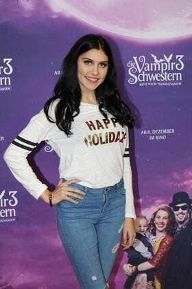 Anna Lisa Kohler ( Social Influencer ) Premiere Die Vampir Schwestern 3 Mathäser Filmpalast Kino, Film, Fernsehen München 04. Dezember 2016