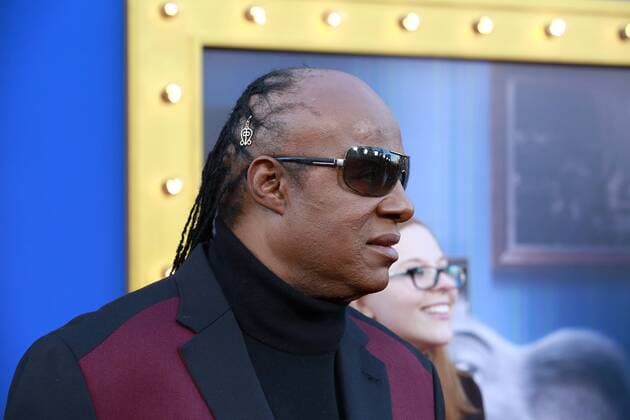 December 3, 2016 - Los Angeles, United States - Steve Wonder arrives at the premiere of Universal Studios Sing at Microsoft Theater at L.A. Live, Los Angeles, on December 3, 2016 Los Angeles United States  - ZUMAn230 20161203_zaa_n230_584