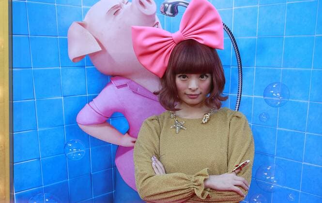 December 3, 2016 - Los Angeles, United States - Kyary Pamyu Pamyu arrives for the premiere of Universal Studios Sing at Microsoft Theater at L.A. Live, Los Angeles, on December 3, 2016 Los Angeles United States  - ZUMAn230 20161203_zaa_n230_590
