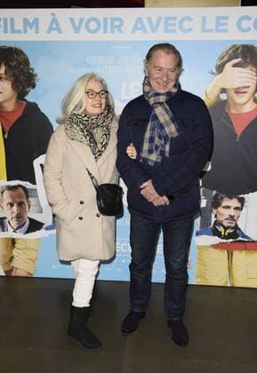 William Leymergie and Maryline CELEBRITES : Premiere Le coeur en braille - Paris - 04 12 2016 FedericoPestellinix 