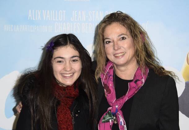 Alix Vaillot and Catherine CELEBRITES : Premiere Le coeur en braille - Paris - 04 12 2016 FedericoPestellinix 