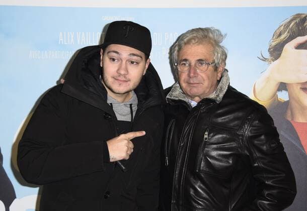 Jeff Panacloc et Michel Boujenah CELEBRITES : Premiere Le coeur en braille - Paris - 04 12 2016 FedericoPestellinix 