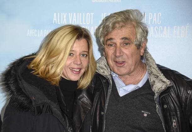 Wendy Bouchard and Michel Boujenah CELEBRITES : Premiere Le coeur en braille - Paris - 04 12 2016 FedericoPestellinix 