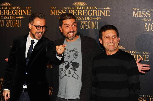 Die Insel der besonderen Kinder Filmpremiere in Rom Foto IPP CavalierexEmiliano Roma 05 12 2016 Roma. Red Carpet. Miss Peregrine. La casa dei ragazzi speciali -- il trio medusa  0