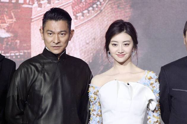 BEIJING, CHINA - DECEMBER 06: Actor Andy Lau and actress Jing Tian attend the premiere of director Zhang Yimou s film The Great Wall on December 6, 2016 in Beijing, China.  CFP496624370