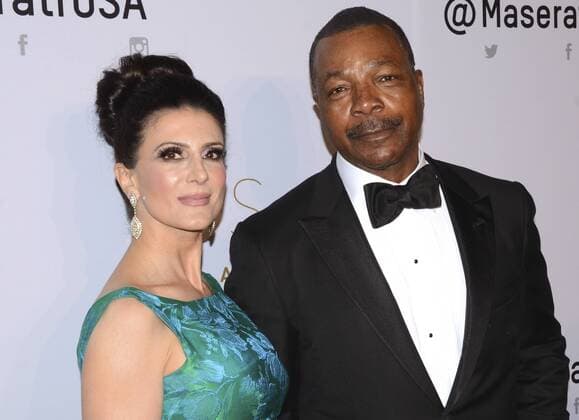 Carl Weathers and Christine Kludjian arrive at the Oscar Salute Hosted By Kevin Hart - Academy Awards Screening And After-Party 2016 - USA - Oscar Salute Hosted By Kevin Hart - Academy Awards Screening And After-Party in Hollywood  Copyright: xBillyxBennightx Kevin Hart Oscar Party221