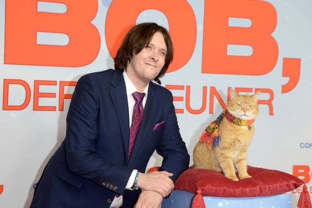 BOB, der Streuner BOB der Streuner, James Bowen Ankunft PREMIERE BOB, der Streuner nach einer wahren Geschichte, im Kino in der Kulturbrauerei in Berlin am 06.12.2016 APP