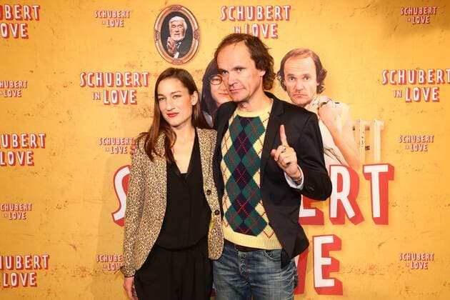 Im Bild: Marie Leuenberger und Olaf Schubert zur Premiere in Dresden Dresden - Olaf Schubert in love feiert Premiere xcex