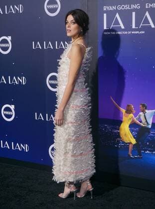 December 6, 2016 - Westwood, CA, United States - 06 December 2016 - Westwood, California. Callie Hernandez. Premiere of Liongate s La La Land held at Mann Village Theater. Photo Credit: AdMedia Westwood United States - ZUMAa123 20161206_zaa_a123_068