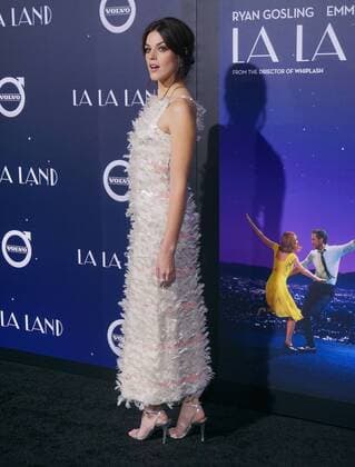 December 6, 2016 - Westwood, CA, United States - 06 December 2016 - Westwood, California. Callie Hernandez. Premiere of Liongate s La La Land held at Mann Village Theater. Photo Credit: AdMedia Westwood United States - ZUMAa123 20161206_zaa_a123_073